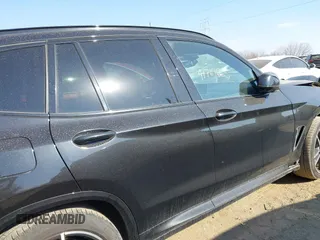 2020 BMW X3 M with VIN 5YMTS0C08L9B20402, listed as a IAAI auction lot 41761865 with 48,454 mi miles. Bid and sale history available at carsss.com. Image 14.