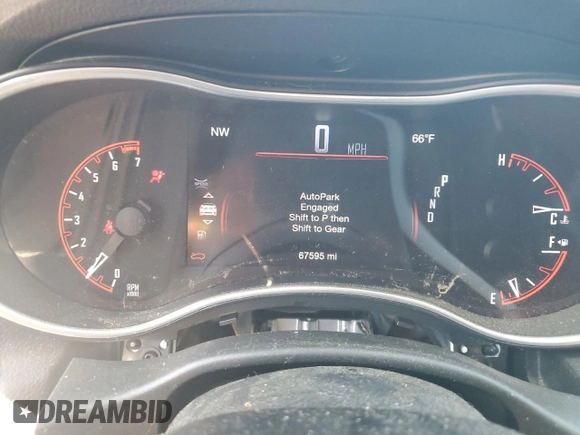 2020 Dodge Durango SXT z VIN 1C4RDHAG3LC166263, wystawiony jako Copart lot #47161325 z przebiegiem 67 595 mil mil oraz Nie do naprawy • Non repairable. Historia ofert i sprzedaży dostępna na DreamBid. Obrazek 9.
