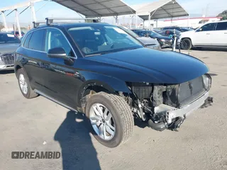 2023 Audi Q5 S line Premium with VIN WA1GAAFYXP2137857, listed as a IAAI auction lot 41242499 with 22,167 mi miles. Bid and sale history available at carsss.com. Image 1.