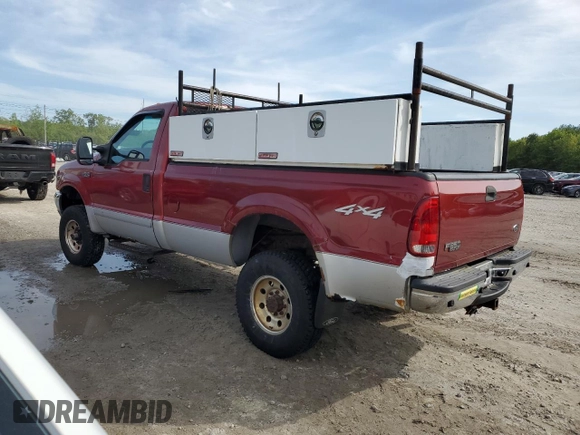 2002 Ford F-350 XL with VIN 1FTSF31L72EC07752, listed as a Copart auction lot 53464854 with 105,485 mi miles and Non Repairable. Bid and sale history available at DreamBid. Image 2.