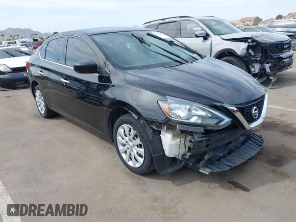 2017 Nissan Sentra S with VIN 3N1AB7AP8HY291502, listed as a IAAI auction lot 41903866 with 112,415 mi miles. Bid and sale history available at carsss.com. Image 1.