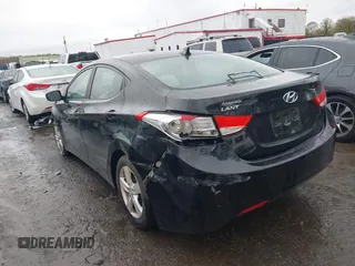 2011 Hyundai Elantra GLS with VIN 5NPDH4AE4BH005249, listed as a IAAI auction lot 41947649 with 121,687 mi miles. Bid and sale history available at carsss.com. Image 3.
