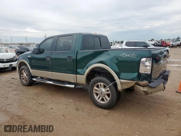 2007 Ford F-150 XLT with VIN 1FTPW14V47KC44337, listed as a Copart auction lot 60933735 with 156,724 mi miles and Salvage title. Bid and sale history available at DreamBid. Image 2.