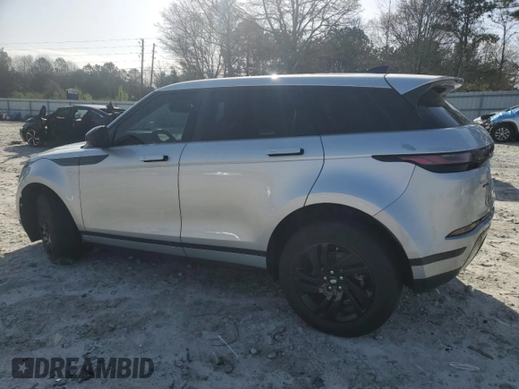 2020 Land Rover Range Rover Evoque S with VIN SALZJ2FX6LH063395, listed as a Copart auction lot 49573825 with 36,154 mi miles and Salvage Title. Bid and sale history available at DreamBid. Image 2.