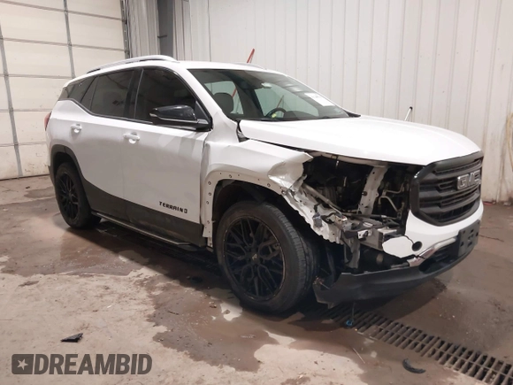 2018 GMC Terrain SLT with VIN 3GKALVEX3JL309663, listed as a IAAI auction lot 41140533 with 126,896 mi miles. Bid and sale history available at carsss.com. Image 1.