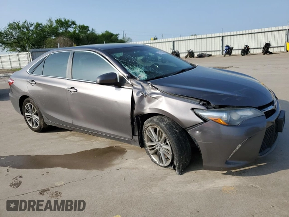 2017 Toyota Camry XLE with VIN 4T1BF1FK7HU341854, listed as a Copart auction lot 51201035 with 76,707 mi miles and Salvage Title. Bid and sale history available at carsss.com. Image 4.