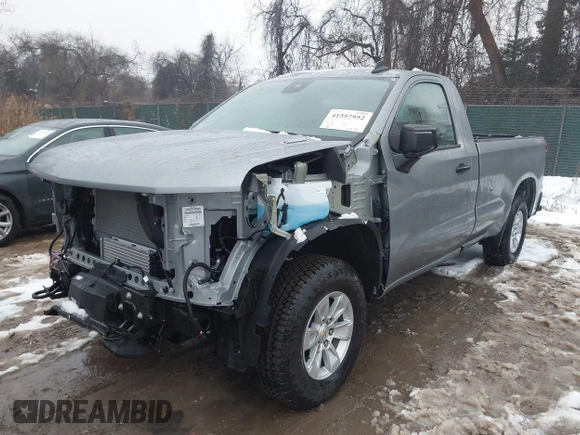 2025 Chevrolet Silverado 1500 with VIN 3GCNKAEK9SG135962, listed as a IAAI auction lot 41557952 with 901 mi miles and . Bid and sale history available at DreamBid. Image 18.