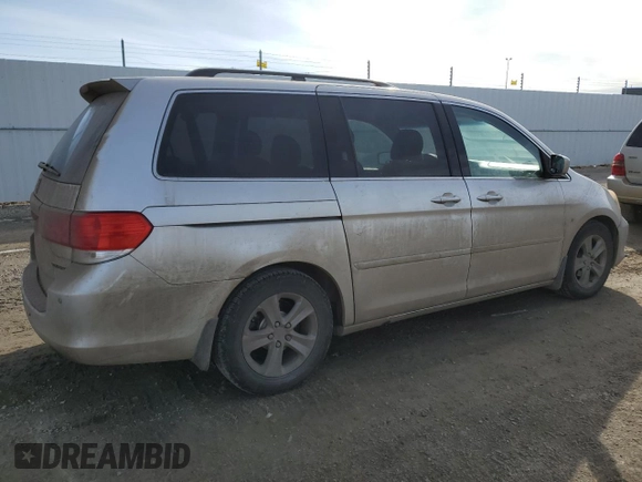 2008 Honda Odyssey Touring with VIN 5FNRL38828B507991, listed as a Copart auction lot 48154005 with 500,195 mi miles and Clean Title. Bid and sale history available at carsss.com. Image 3.