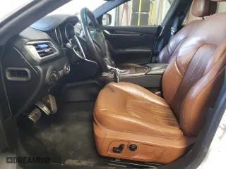 2014 Maserati Ghibli S Q4 with VIN ZAM57RTA4E1117703, listed as a Copart auction lot 48754515 with 104,284 mi miles and Salvage Title. Bid and sale history available at carsss.com. Image 7.