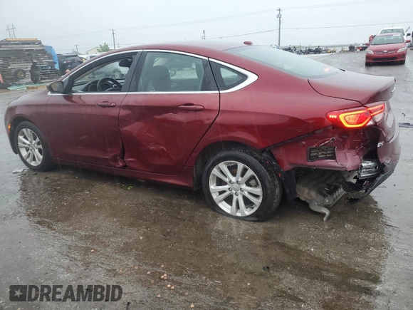 2015 Chrysler 200 Limited with VIN 1C3CCCAB8FN594682, listed as a Copart auction lot 55976045 with 135,765 mi miles and Salvage title. Bid and sale history available at DreamBid. Image 2.