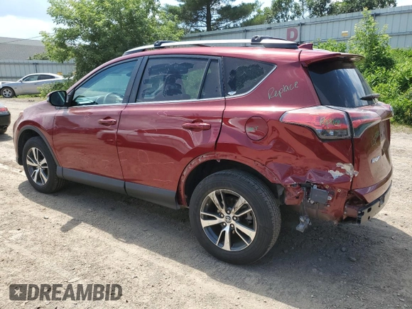 2018 Toyota RAV4 XLE z VIN 2T3WFREV2JW450439, wystawiony jako Copart lot #63300815 z przebiegiem 57 882 mil mil oraz Szkoda całkowita • Salvage title. Historia ofert i sprzedaży dostępna na DreamBid. Obrazek 2.