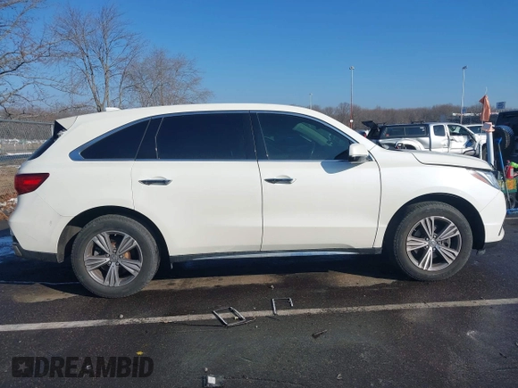 2019 Acura MDX with VIN 5J8YD4H32KL035848, listed as a IAAI auction lot 41334105 with 44,109 mi miles. Bid and sale history available at carsss.com. Image 13.