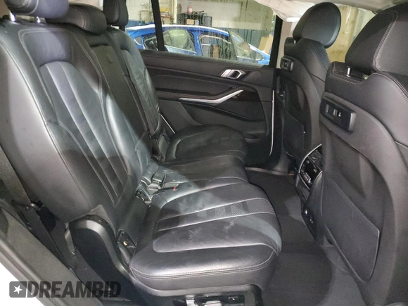 2020 BMW X7 xDrive40i with VIN 5UXCW2C08L9A03782, listed as a Copart auction lot 44856085 with 148,166 mi miles and Salvage Title. Bid and sale history available at carsss.com. Image 11.