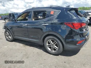 2017 Hyundai Santa Fe 2.4L z VIN 5NMZUDLB9HH013230, wystawiony jako Copart lot #55888975 z przebiegiem Nie podano mil oraz Szkoda całkowita • Salvage title. Historia ofert i sprzedaży dostępna na DreamBid. Obrazek 2.