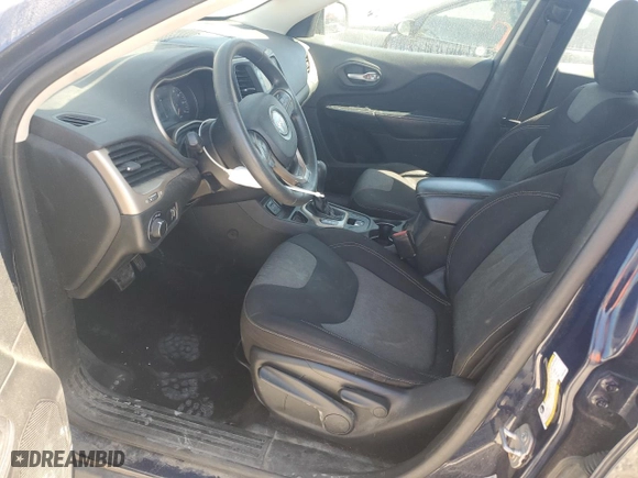 2015 Jeep Cherokee Sport with VIN 1C4PJLAB7FW531697, listed as a Copart auction lot 49460415 with 145,023 mi miles and Clean Title. Bid and sale history available at carsss.com. Image 7.