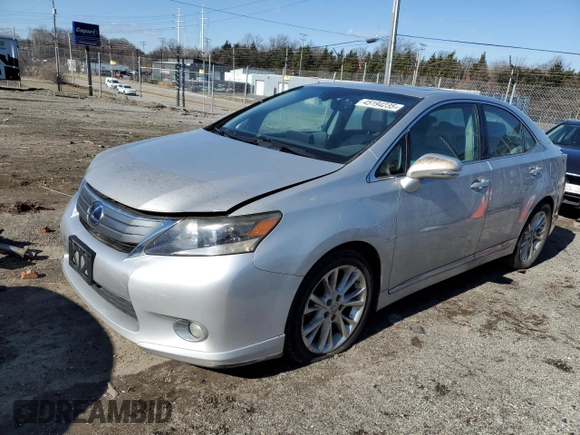 2010 Lexus HS 250h with VIN JTHBB1BA2A2005882, listed as a Copart auction lot 45194235 with 201,356 mi miles and Clean Title. Bid and sale history available at DreamBid. Image 1.