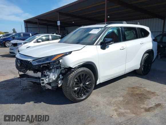 2023 Toyota Highlander L with VIN 5TDKDRBH0PS004206, listed as a IAAI auction lot 41902720 with 53,154 mi miles and . Bid and sale history available at DreamBid. Image 6.