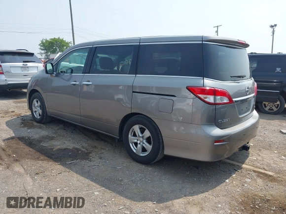 2011 Nissan Quest SL z VIN JN8AE2KP0B9009537, wystawiony jako IAAI lot #42431338 z przebiegiem 162 396 mil mil oraz . Historia ofert i sprzedaży dostępna na DreamBid. Obrazek 3.