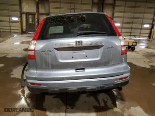 2010 Honda CR-V EX-L with VIN 5J6RE4H76AL037534, listed as a Copart auction lot 44063075 with 0 mi miles and Salvage Title. Bid and sale history available at carsss.com. Image 6.