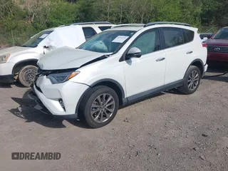 2017 Toyota RAV4 Limited with VIN 2T3YFREV8HW322208, listed as a IAAI auction lot 41974231 with 74,027 mi miles. Bid and sale history available at carsss.com. Image 2.