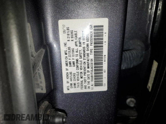 2018 Acura TLX w/Technology Pkg with VIN 19UUB1F59JA008194, listed as a Copart auction lot 51000585 with 88,953 mi miles and Salvage Title. Bid and sale history available at carsss.com. Image 12.