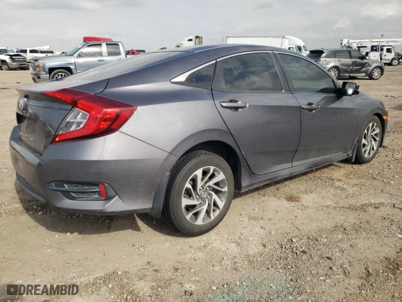 2016 Honda Civic Sedan EX with VIN 19XFC2F72GE075110, listed as a Copart auction lot 48319465 with 130,820 mi miles and Salvage Title. Bid and sale history available at carsss.com. Image 3.