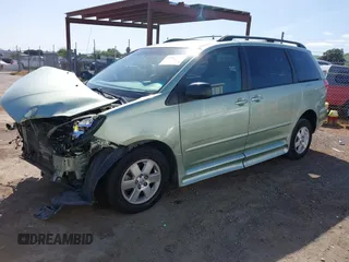 2008 Toyota Sienna CE with VIN 5TDZK23C28S158951, listed as a IAAI auction lot 41986003 with 67,696 mi miles. Bid and sale history available at carsss.com. Image 18.