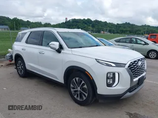 2020 Hyundai Palisade SEL with VIN KM8R24HE5LU113878, listed as a IAAI auction lot 42502319 with 97,123 mi miles and . Bid and sale history available at DreamBid. Image 1.