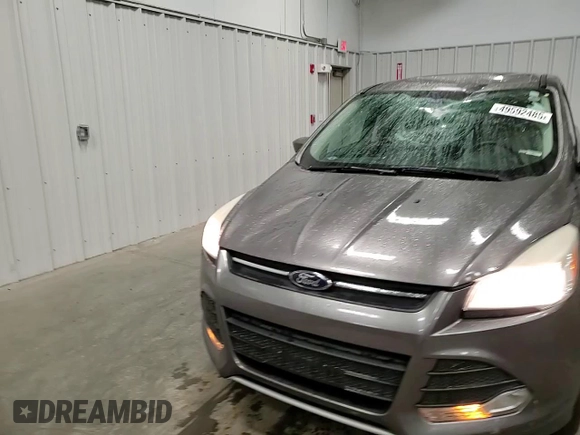 2014 Ford Escape SE with VIN 1FMCU9G97EUB81099, listed as a Copart auction lot 49592485 with 76,699 mi miles and Salvage Title. Bid and sale history available at carsss.com. Image 14.