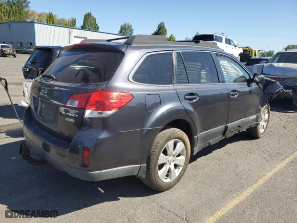 2012 Subaru Outback 2.5i Prem with VIN 4S4BRBCC0C1250705, listed as a Copart auction lot 69321524 with 0 mi miles and Salvage Title. Bid and sale history available at carsss.com. Image 3.