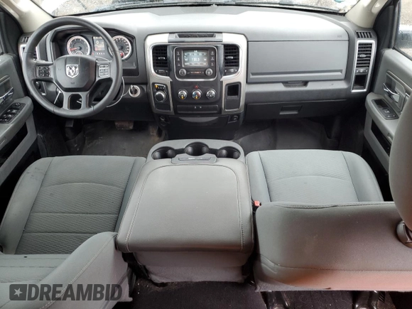 2018 Ram 1500 SLT z VIN 1C6RR6GG9JS317288, wystawiony jako Copart lot #50593095 z przebiegiem 128 698 mil mil oraz Szkoda całkowita • Salvage title. Historia ofert i sprzedaży dostępna na DreamBid. Obrazek 8.