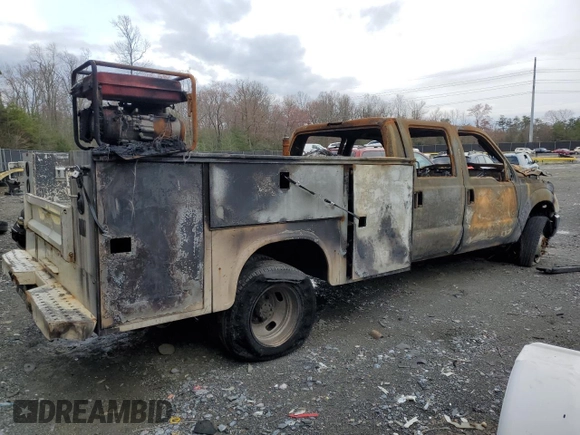2016 Ford F-350 XL with VIN 1FD8W3HT1GEC88444, listed as a Copart auction lot 48847845 with Not Provided miles and Salvage Title. Bid and sale history available at DreamBid. Image 3.
