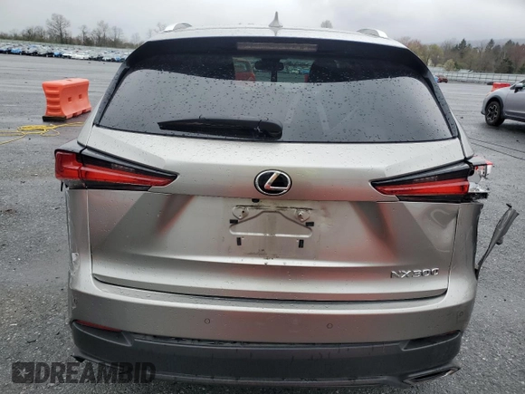 2019 Lexus NX with VIN JTJBARBZ2K2208696, listed as a Copart auction lot 52232205 with 71,726 mi miles and Salvage Title. Bid and sale history available at carsss.com. Image 6.