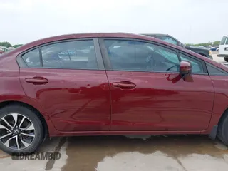 2015 Honda Civic EX with VIN 2HGFB2F8XFH562376, listed as a IAAI auction lot 41947465 with 73,040 mi miles and . Bid and sale history available at carsss.com. Image 13.