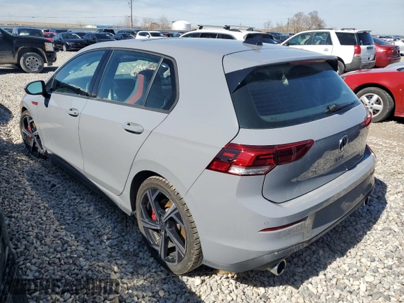 2024 Volkswagen GTI SE с VIN WVWRA7CD3RW130957, выставлен на аукционе Copart как лот 47041145 с пробегом 9 126 миль миль и Списание • Salvage title. История ставок и продаж доступна на DreamBid. Изображение 2.