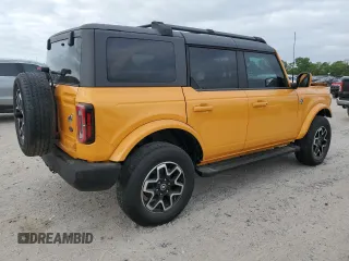 2022 Ford Bronco with VIN 1FMEE5BP5NLB59094, listed as a Copart auction lot 52624595 with 46,101 mi miles and Salvage Title. Bid and sale history available at DreamBid. Image 3.