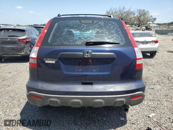 2008 Honda CR-V LX with VIN 3CZRE38398G700495, listed as a Copart auction lot 54596325 with 169,070 mi miles and Salvage Title. Bid and sale history available at carsss.com. Image 6.