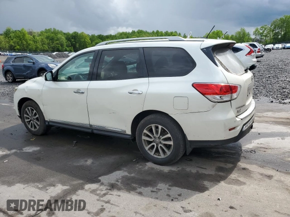 2016 Nissan Pathfinder S with VIN 5N1AR2MM2GC625863, listed as a Copart auction lot 57161845 with 265,973 mi miles and Salvage title. Bid and sale history available at DreamBid. Image 2.