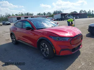 2023 Ford Mustang Mach-E Premium with VIN 3FMTK3SU7PMA97466, listed as a IAAI auction lot 42042779 with 11,016 mi miles and . Bid and sale history available at DreamBid. Image 1.