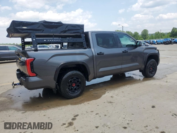 2024 Toyota Tundra TRD Pro Hybrid with VIN 5TFPC5DB0RX057365, listed as a Copart auction lot 56719085 with 16,547 mi miles and Clean title. Bid and sale history available at DreamBid. Image 3.