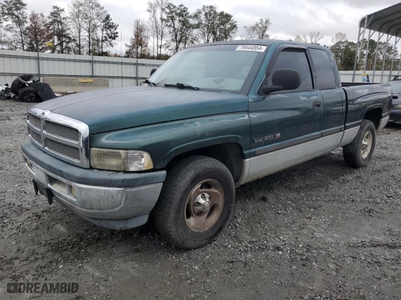 2000 Dodge Ram 1500 with VIN 3B7HC13Z3YG112485, listed as a Copart auction lot 79444854 with 0 mi miles and Salvage Title. Bid and sale history available at carsss.com. Image 1.