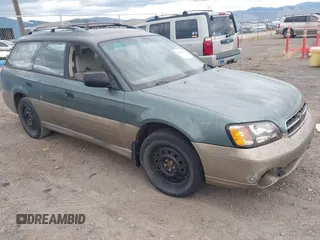 2000 Subaru Legacy Outback with VIN 4S3BH6659Y7629217, listed as a IAAI auction lot 42672909 with Not provided miles and . Bid and sale history available at DreamBid. Image 1.
