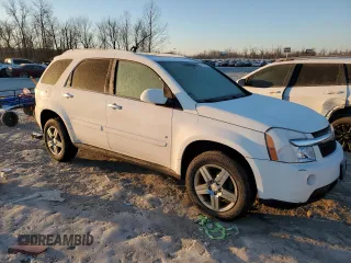 2008 Chevrolet Equinox LTZ with VIN 2CNDL83F386323688, listed as a Copart auction lot 42043335 with 128,763 mi miles and Salvage Title. Bid and sale history available at carsss.com. Image 4.