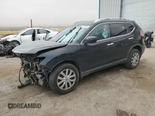 2016 Nissan Rogue S with VIN KNMAT2MT0GP704017, listed as a Copart auction lot 51605025 with 139,089 mi miles and Salvage Title. Bid and sale history available at carsss.com. Image 1.