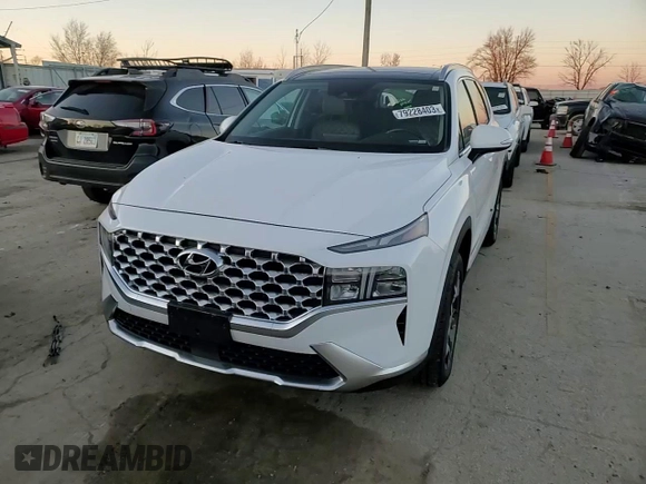 2021 Hyundai Santa Fe Hybrid SEL Premium with VIN KM8S3DA13MU004021, listed as a Copart auction lot 79228403 with 27,627 mi miles. Bid and sale history available at carsss.com. Image 12.