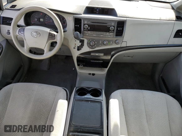 2012 Toyota Sienna LE AAS with VIN 5TDKK3DC4CS266017, listed as a Copart auction lot 51837105 with 88,447 mi miles and Salvage Title. Bid and sale history available at carsss.com. Image 8.