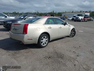 2008 Cadillac CTS AWD w/1SA with VIN 1G6DG577280155483, listed as a IAAI auction lot 41723609 with 132,756 mi miles. Bid and sale history available at carsss.com. Image 4.