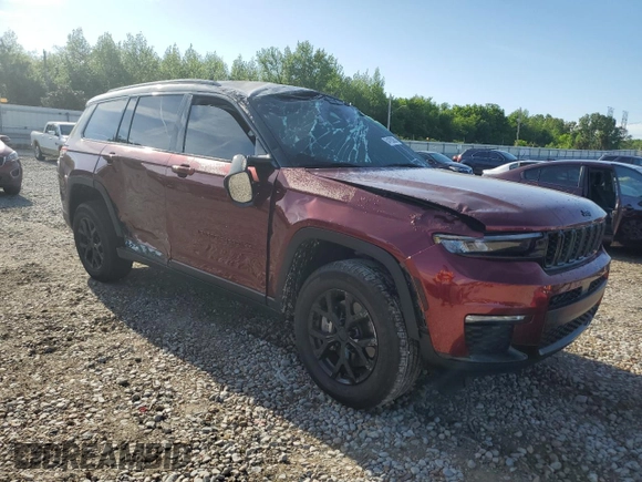 2024 Jeep Grand Cherokee Limited с VIN 1C4RJKBG8R8586598, выставлен на аукционе Copart как лот 54183065 с пробегом 4 962 миль миль и Списание • Salvage title. История ставок и продаж доступна на DreamBid. Изображение 4.