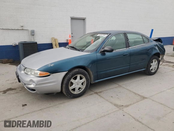 2002 Oldsmobile Alero GL1 z VIN 1G3NL52E52C225101, wystawiony jako Copart lot #44062285 z przebiegiem 92 243 mil mil oraz Szkoda całkowita • Salvage title. Historia ofert i sprzedaży dostępna na DreamBid. Obrazek 1.