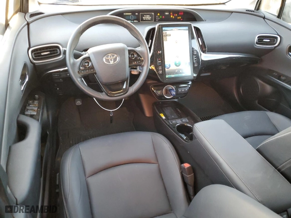 2022 Toyota Prius Prime LE with VIN JTDKAMFP0N3208001, listed as a Copart auction lot 88774015 with 33,603 mi miles and Salvage Title. Bid and sale history available at carsss.com. Image 8.